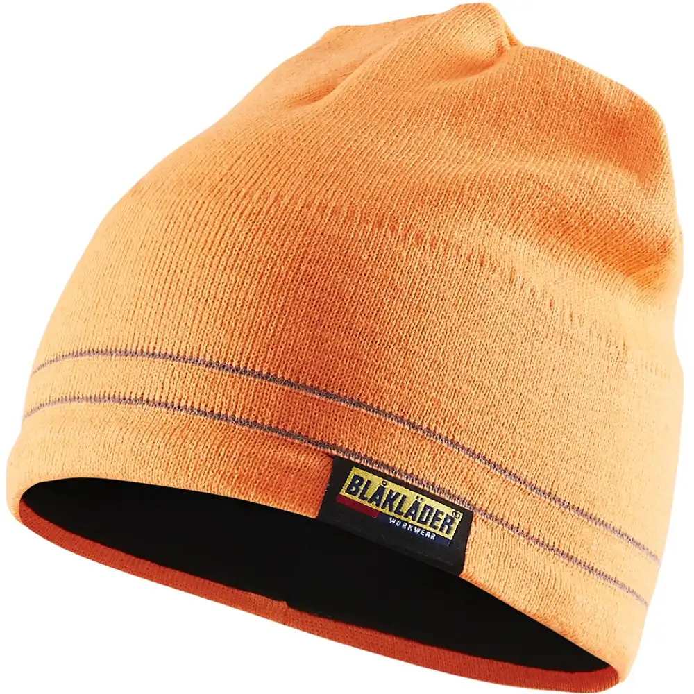 High-Vis Wintermütze "2007" in Orange, Einheitsgröße - Thumbnail 1