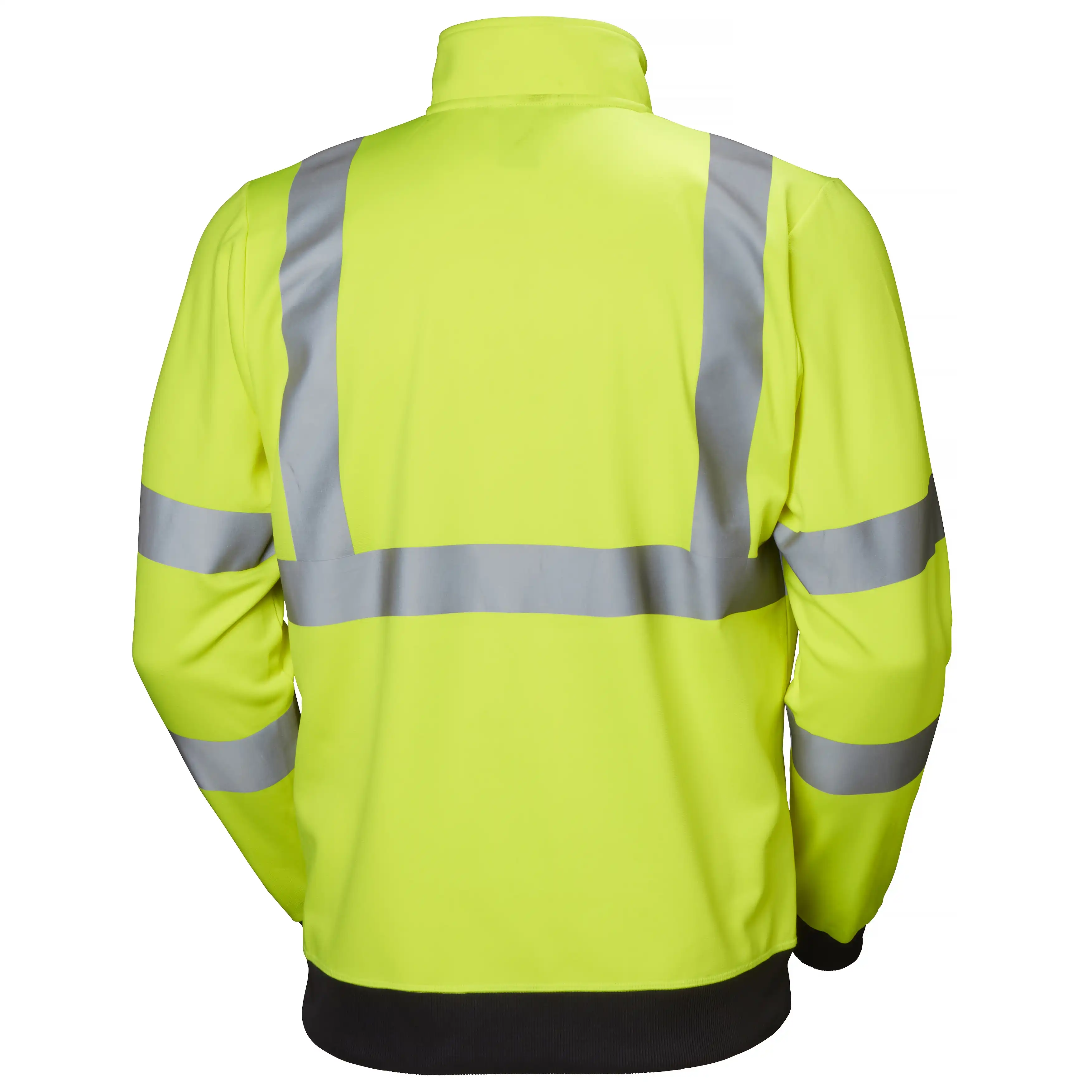 Warnschutz Zip-Sweatshirt "ADDVIS" in gelb, L - Thumbnail 2