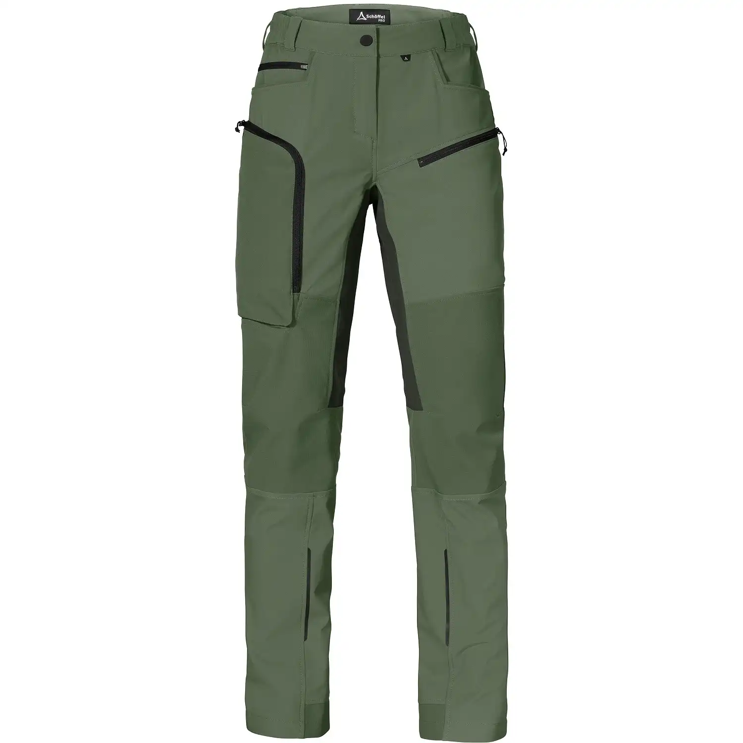 Damen Softshellhose "ALLWETTERTALENT" in grün, 46 - Bild 1