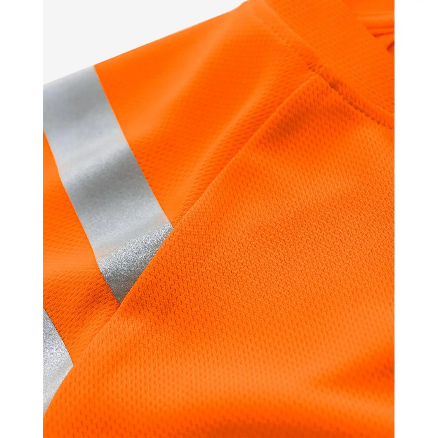 Warnschutz T-Shirt "7860 GPST" Kl.3 in Orange, L - Thumbnail 5