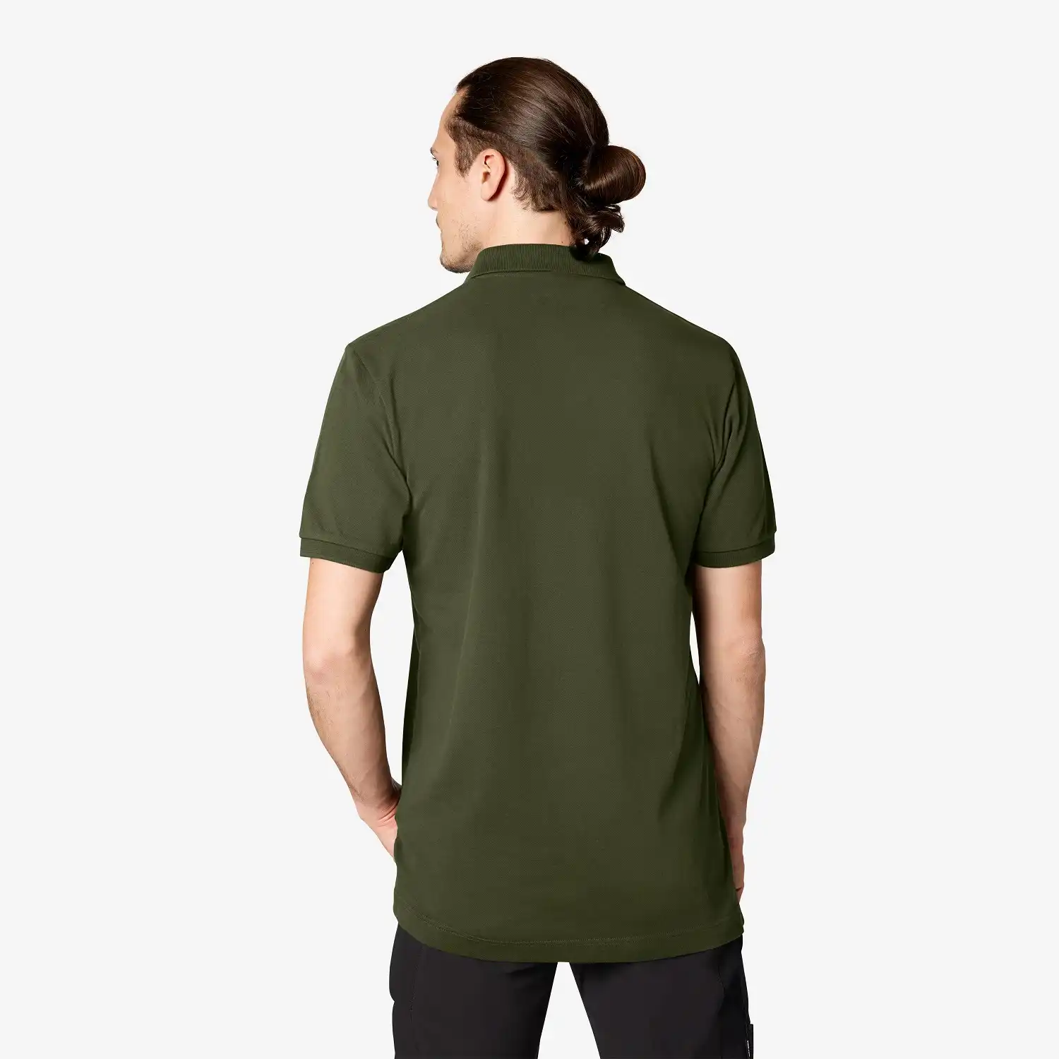 Polo-Shirt "DANIEL" in olive, L - Thumbnail 2