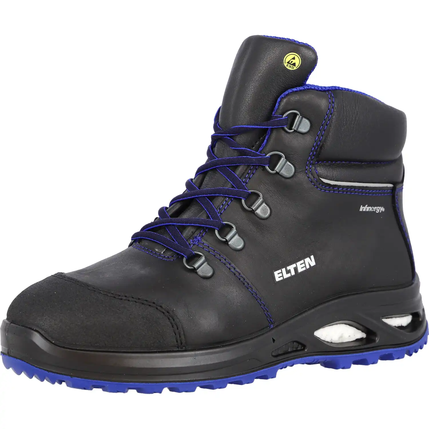 Damen Sicherheitsstiefel S3"FINJA BLACK MID" ESD in 38 - Thumbnail 1