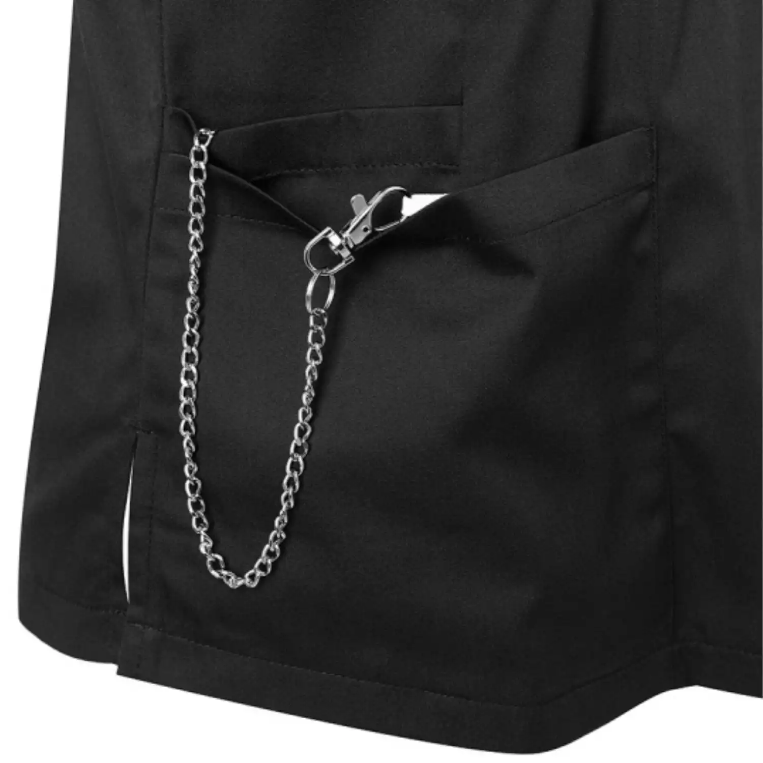 Damen Schlupfkasack Essential "KS 66" in schwarz, L - Thumbnail 6