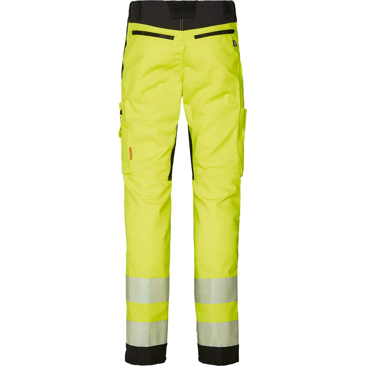 Warnschutz Bundhose "130164" Stiby in gelb/schwarz, C44 - Thumbnail 2
