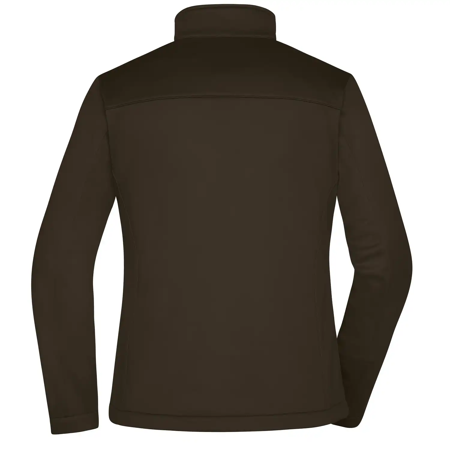 Damen Softshelljacke "JN1171" in brown, S - Thumbnail 2