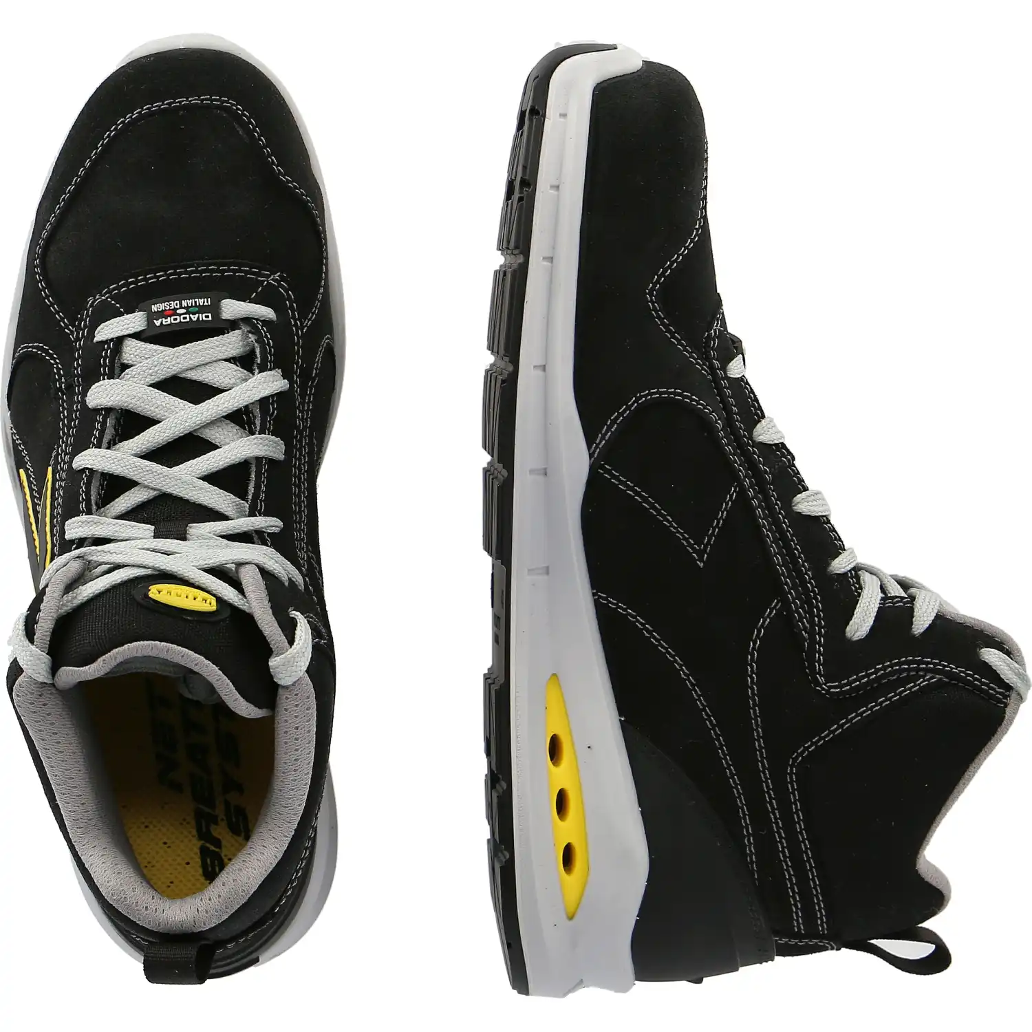 Sicherheitshochschuhe S3S "RUN NET AIRBOX MID" schwarz in 44 - Thumbnail 2