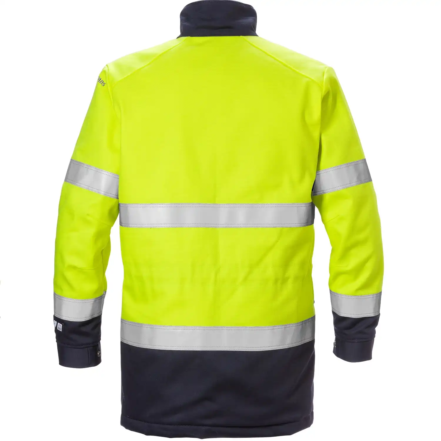 Multinorm Winterparka "4589 FLAM" Flame gelb/marine in XXL - Thumbnail 2