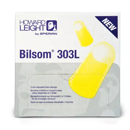 Stöpsel-Gehörschutz "BILSOM 303L" - Paarweise| 200 in Box - Bild 1