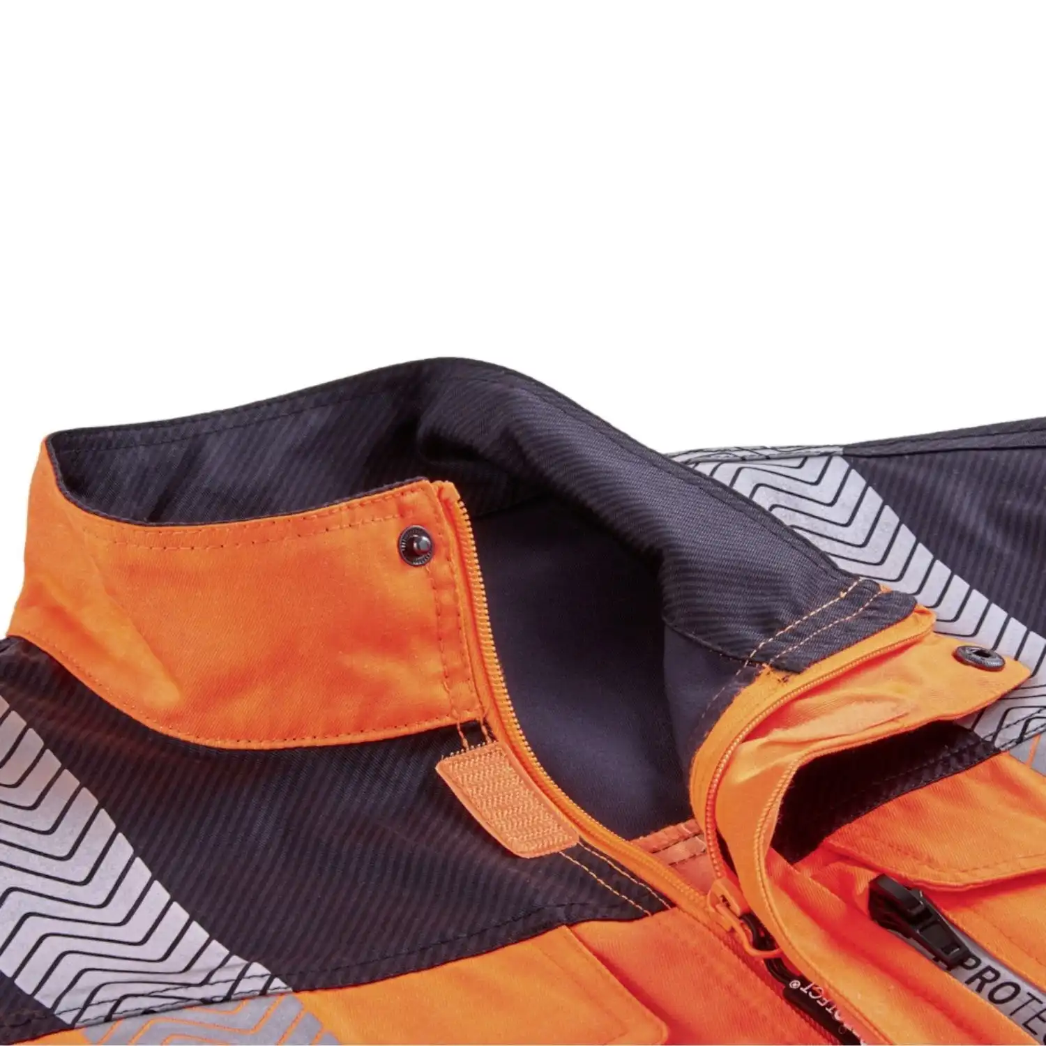 Warnschutz Bundjacke "Kentucky" in leuchtorange/grau, L - Thumbnail 2