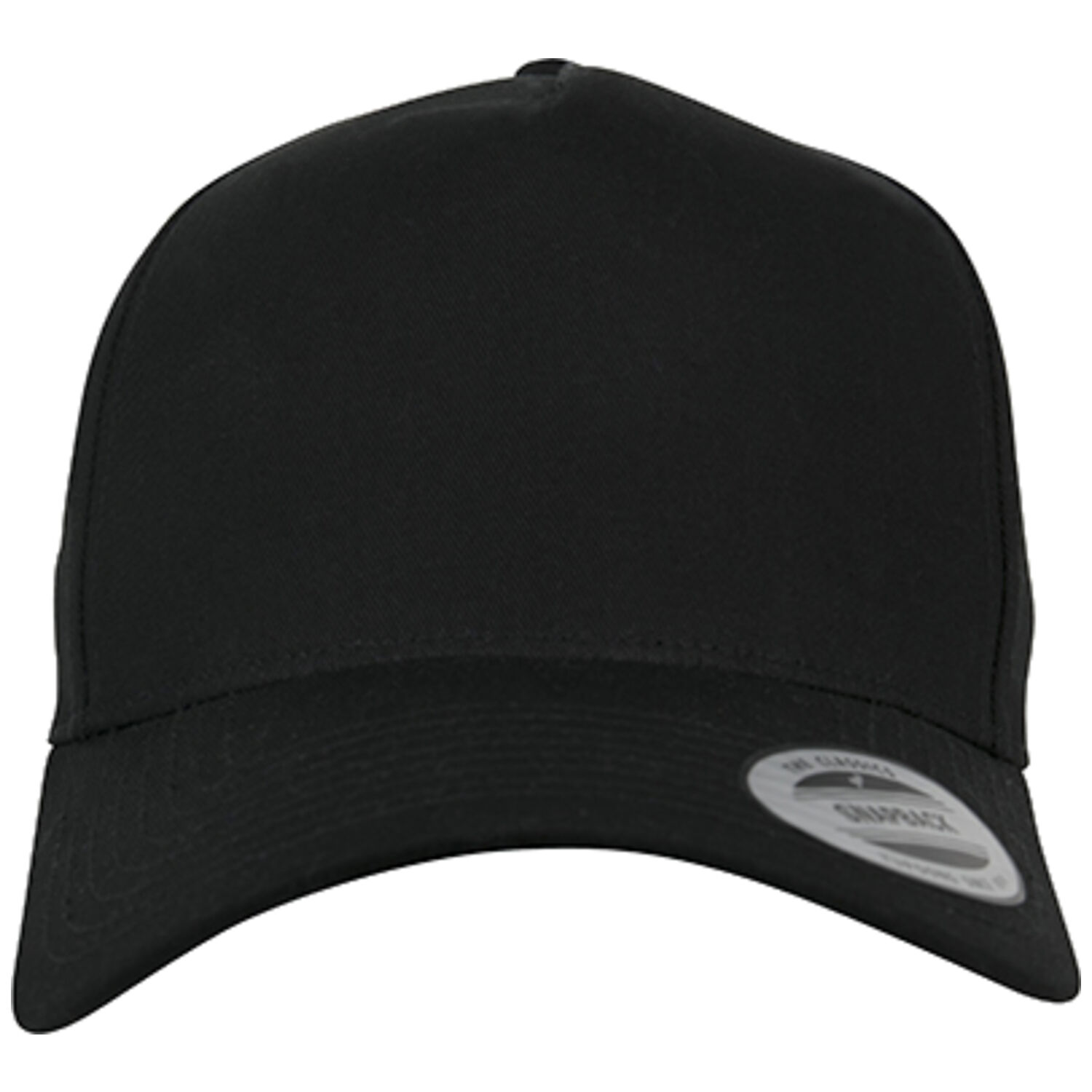 5-Panel-Snapback-Cap in schwarz - Bild 1