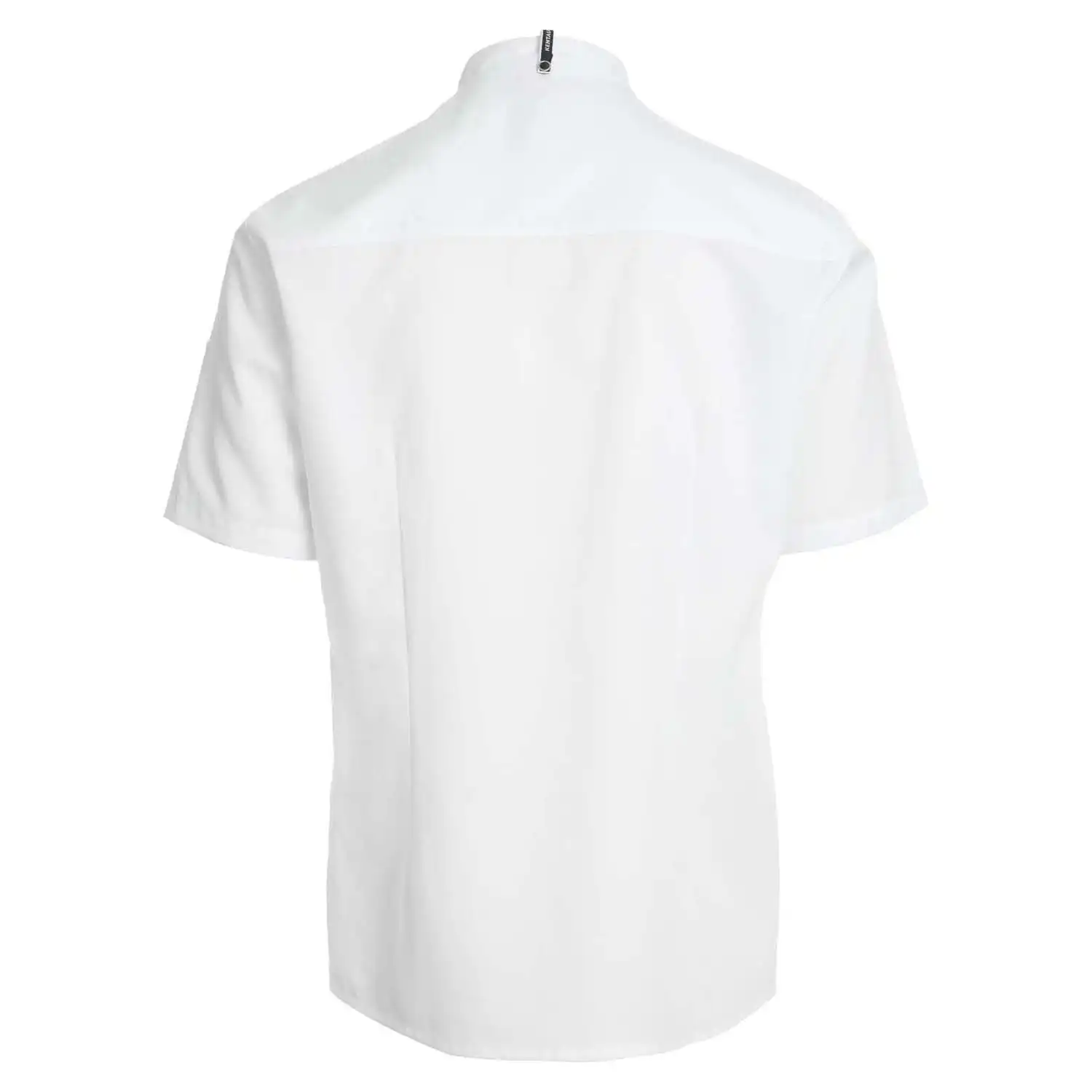 Kochjacke kurzarm "23516" in L, Weiß - Thumbnail 2