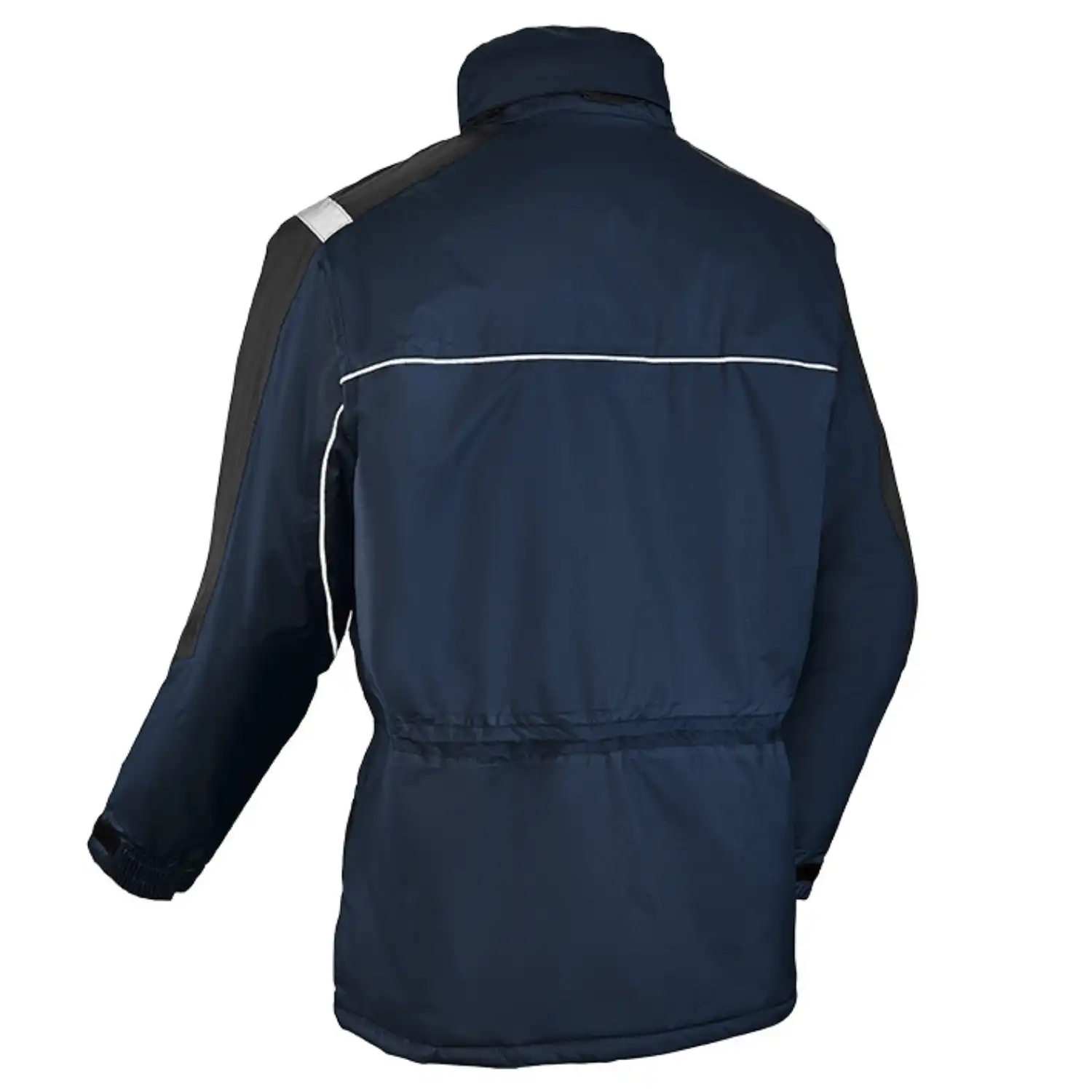 Winterparka "AALBORG" blau/schwarz in L - Thumbnail 2