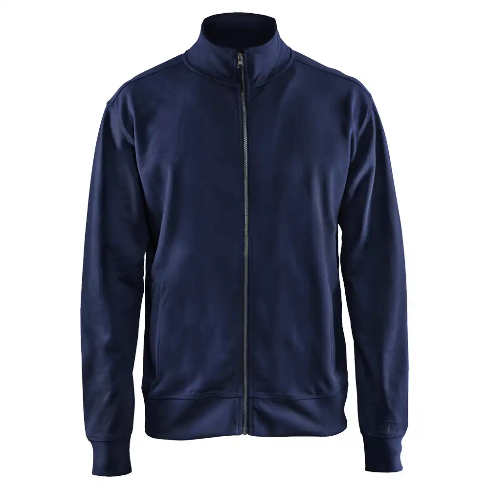 Sweaterjacke "3371" in marine, 3XL - Thumbnail 1