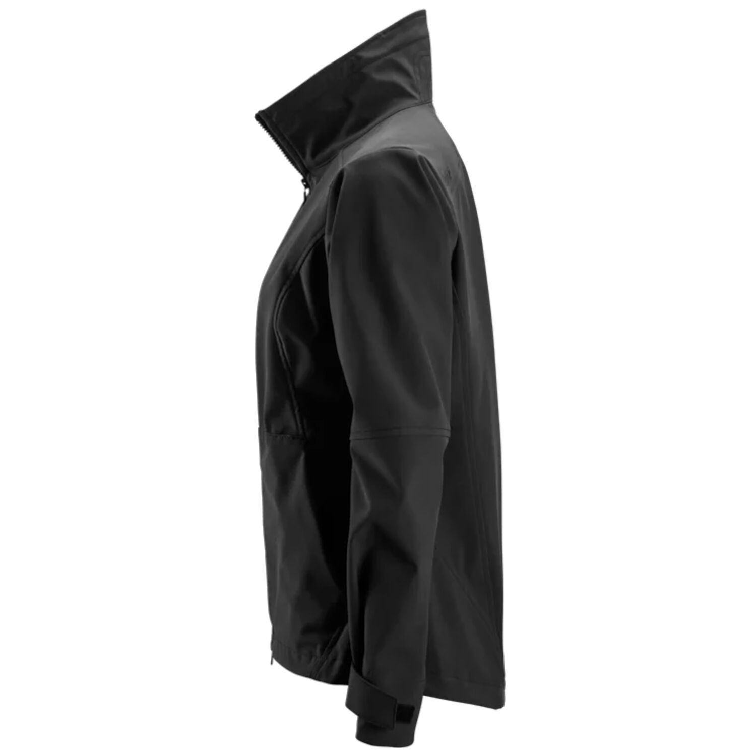 Damen Softshelljacke "1247" in schwarz, L - Thumbnail 3