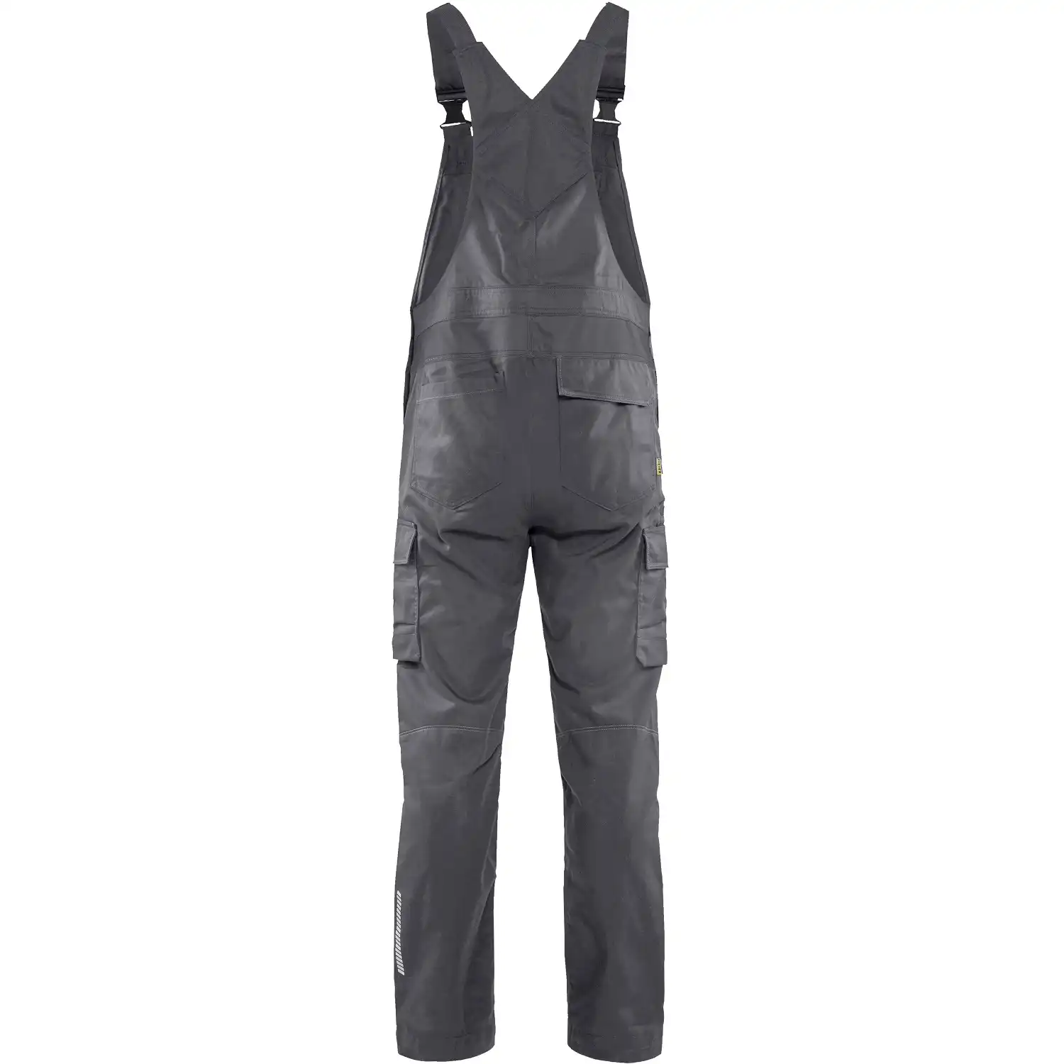 Latzhose "2666" Industrie in mittelgrau, C44 - Thumbnail 2