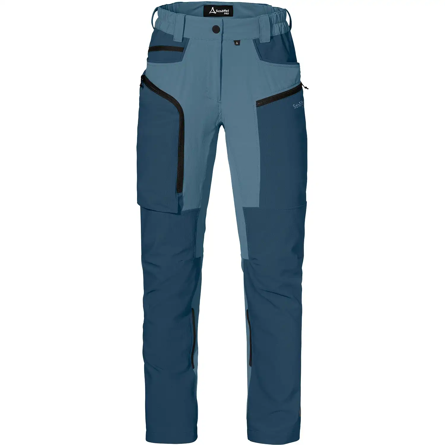 Damen Stretch-Bundhose "ARBEITSTIER" in 44, Blau - Bild 1