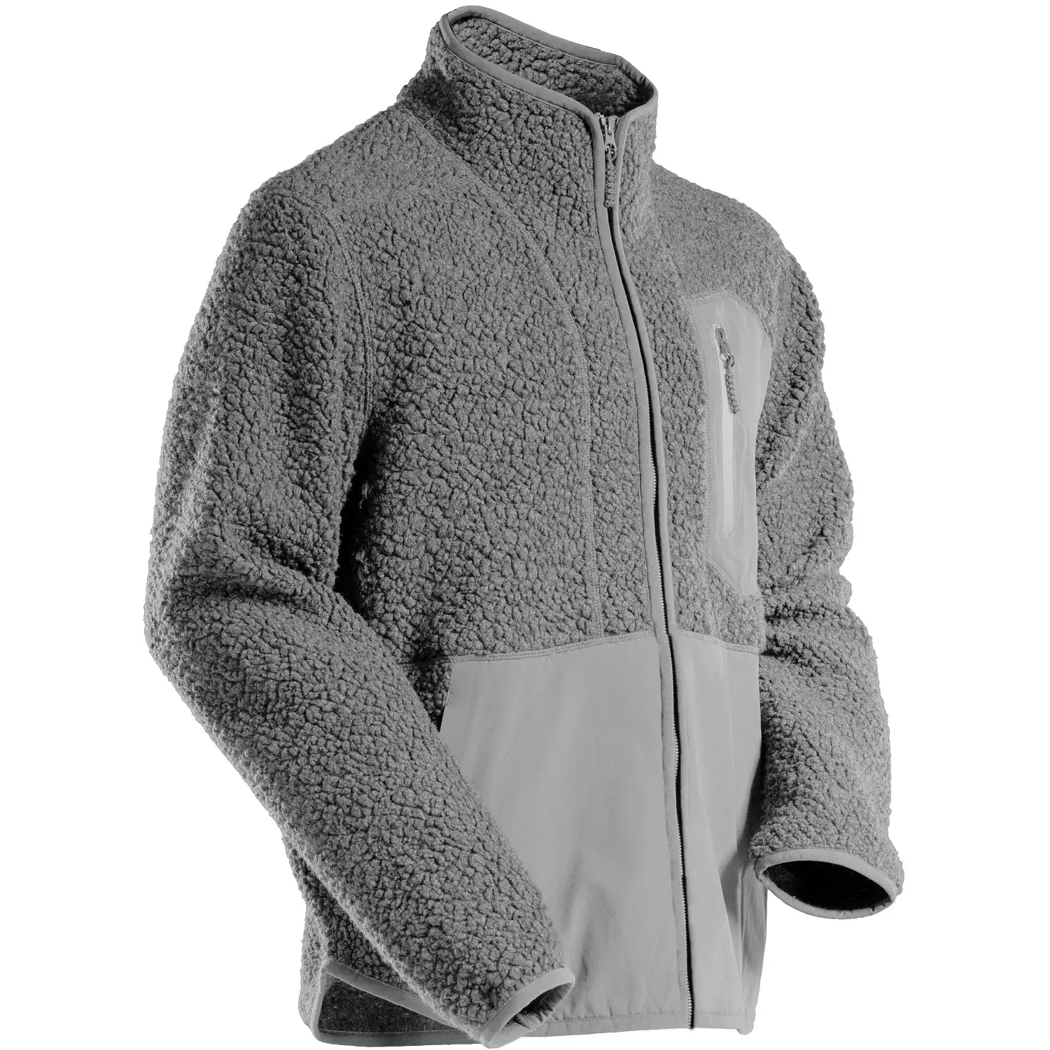 Faserpelzjacke "22303-682" Customized in anthrazit, XXL - Bild 1