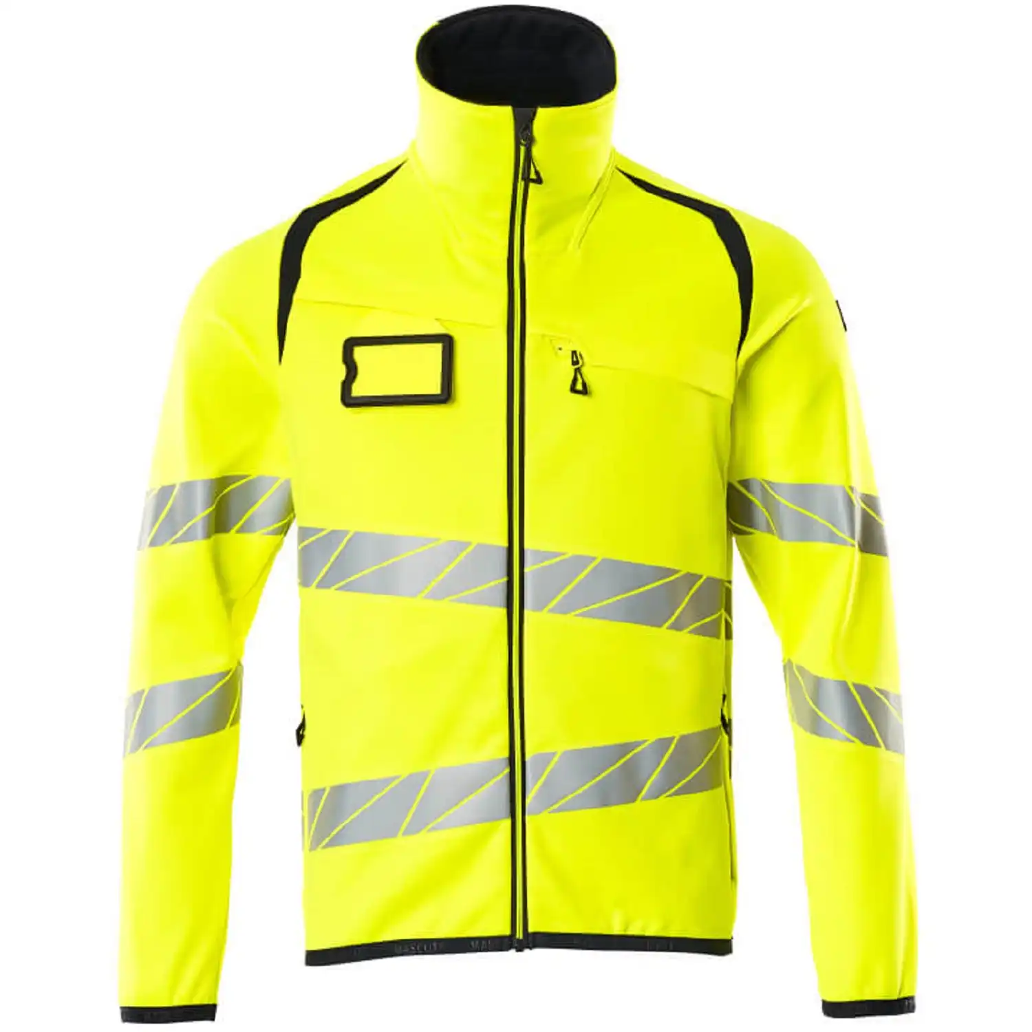 Warnschutz Fleecejacke "ACCELERATE SAFE" in gelb/schwarz, XXL - Thumbnail 1