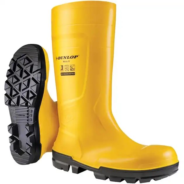 PVC Sicherheitsstiefel S5 "WORK IT" gelb in 43 - Bild 1