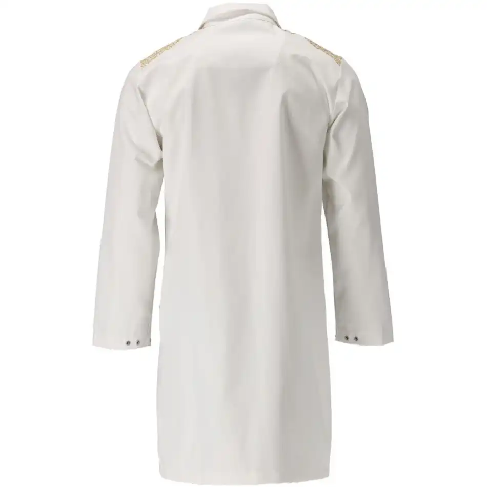 Arbeitsmantel "20354-442" Food & Care in weiß/currygelb, XS - Thumbnail 2