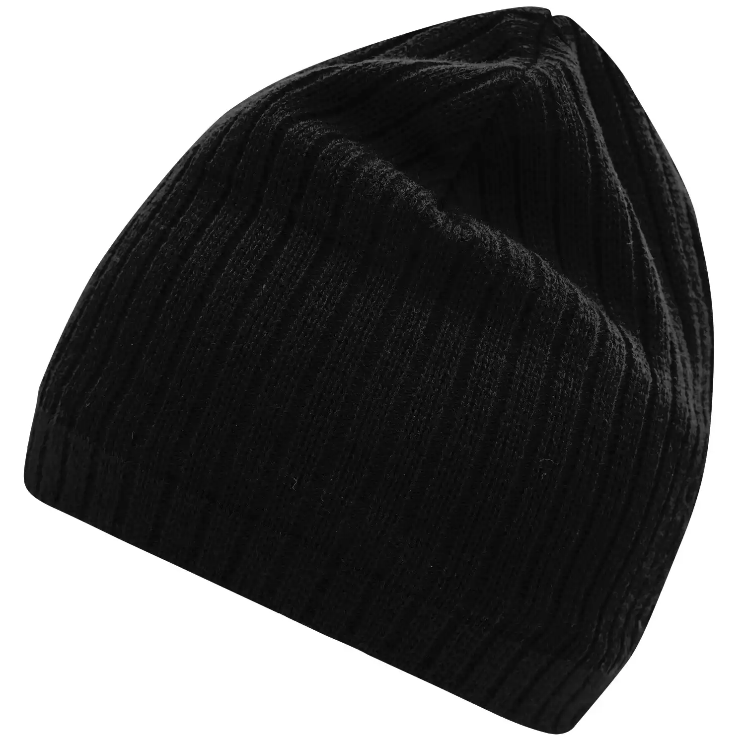 Strickmütze "MB7102" in black/black - Bild 1