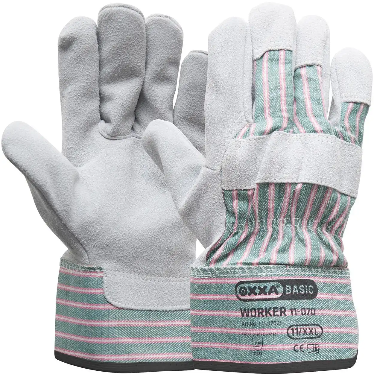 Rindspaltleder Handschuhe Worker 11-070 in 10 (XL) - Bild 1