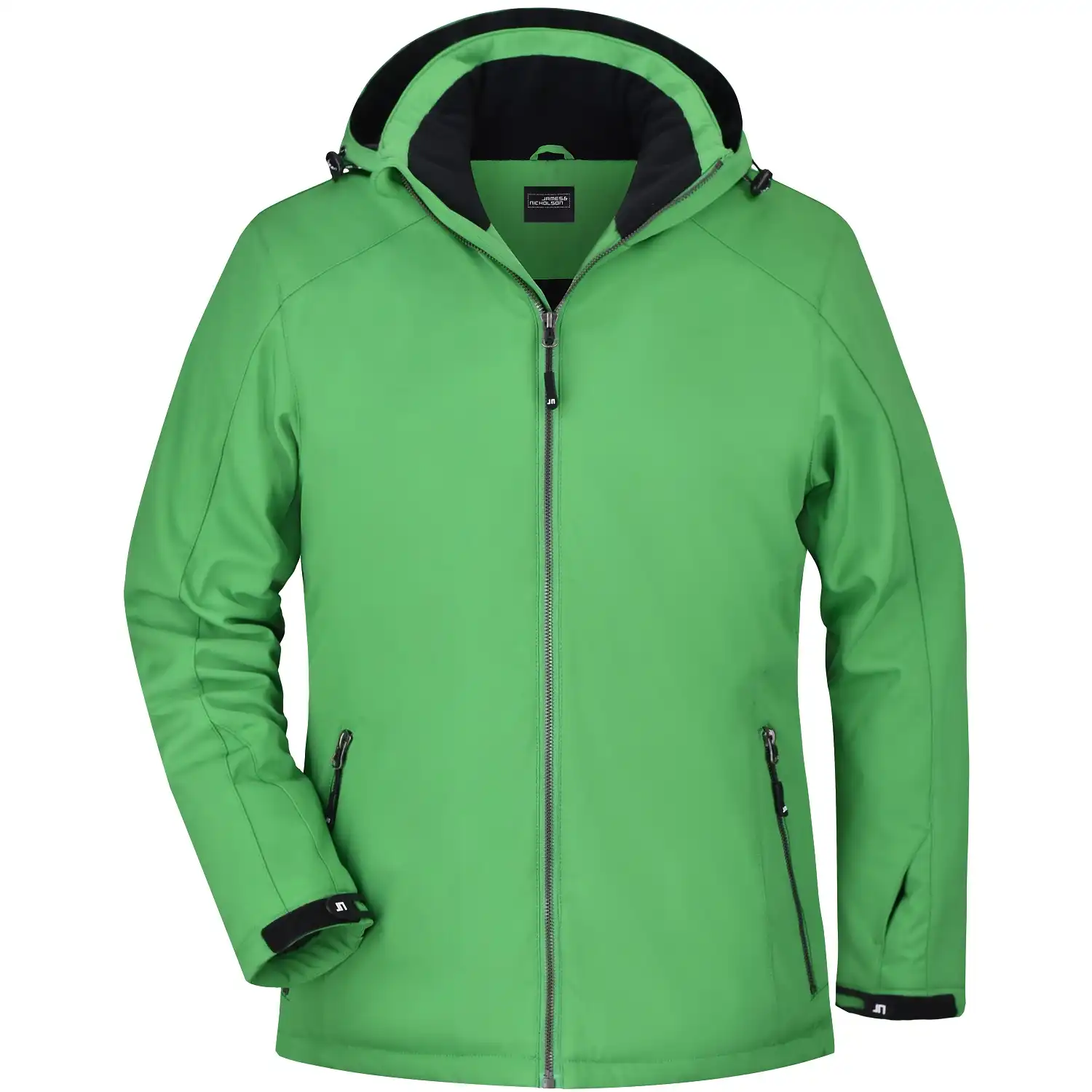 Damen Winterjacke "JN1053" in green, L - Thumbnail 1