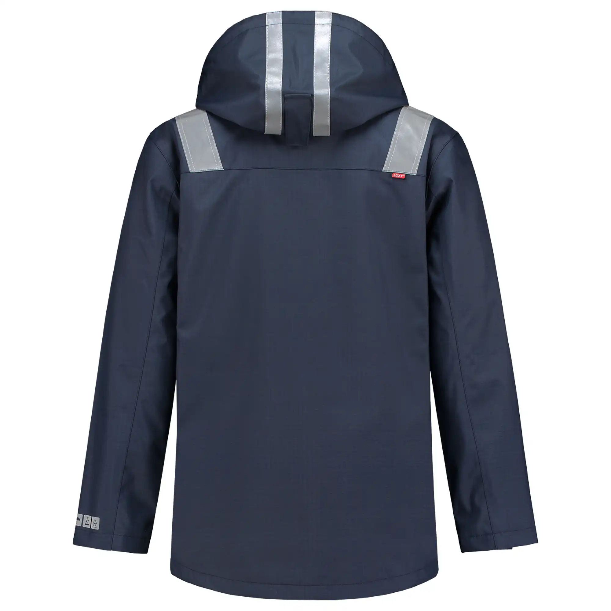 Multinorm Regenparka "403010" Safety ink in 3XL - Thumbnail 2