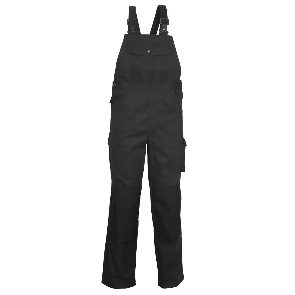 Latzhose "2943" Basic in schwarz, 48 - Thumbnail 1