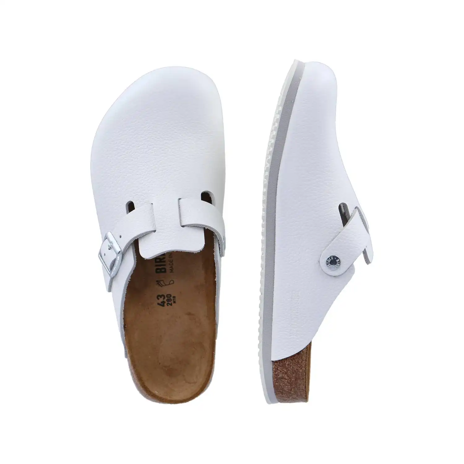 Clogs "Boston Super Grip" schmal weiß in 43 - Thumbnail 3