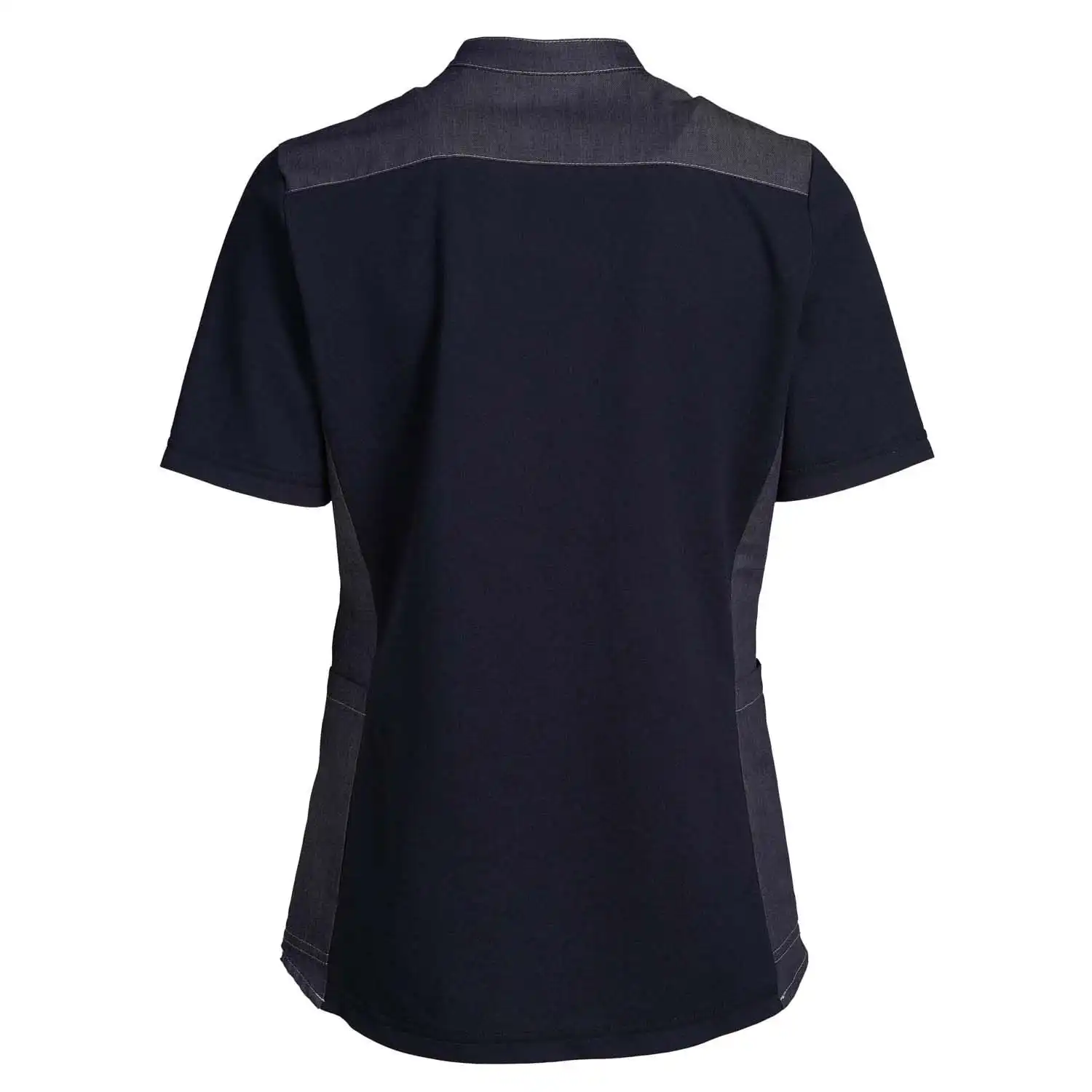 Damen Kasack "15314" Piquée in XS, schattenblau - Thumbnail 2