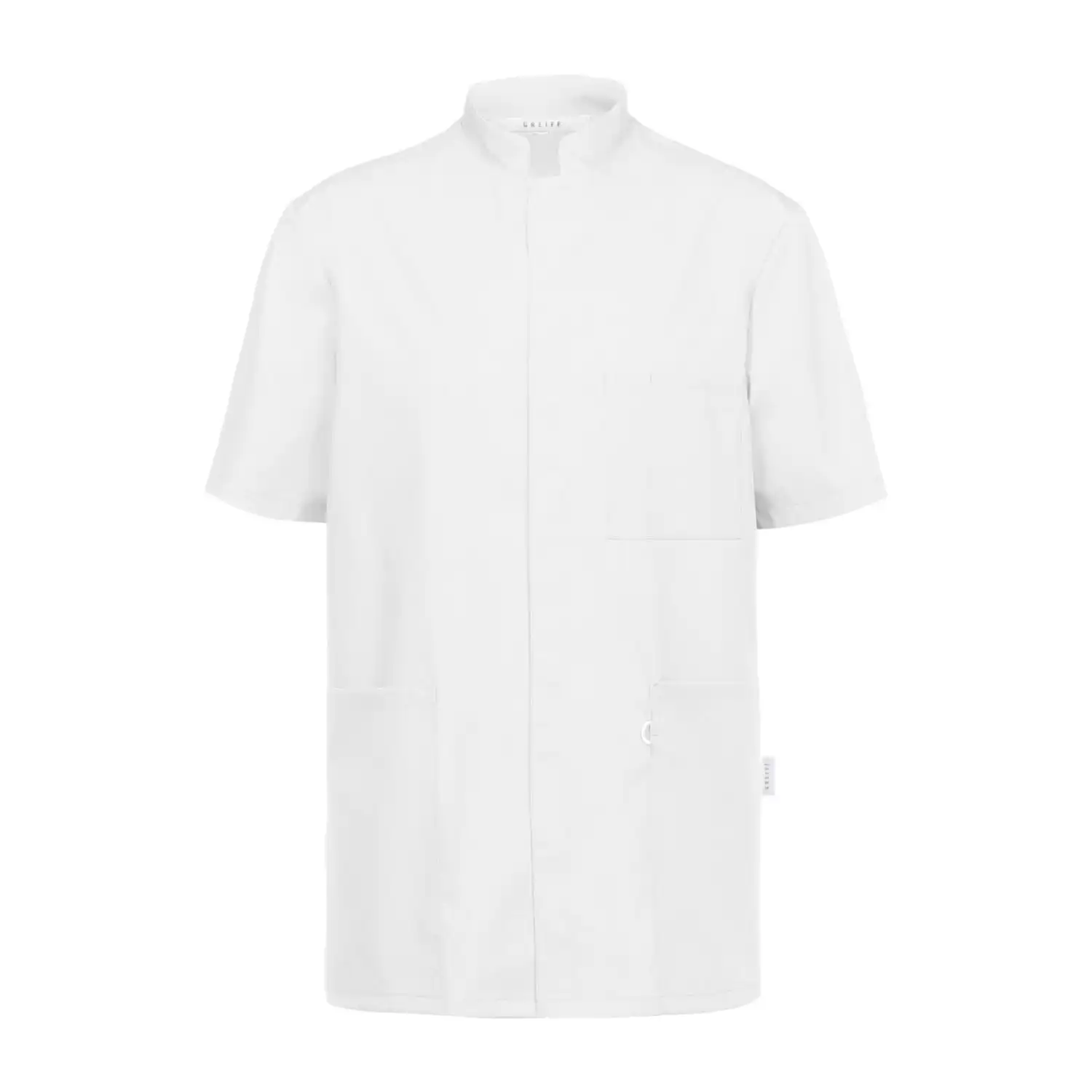 Unisex Kasack 5006 in L, Weiß - Thumbnail 1