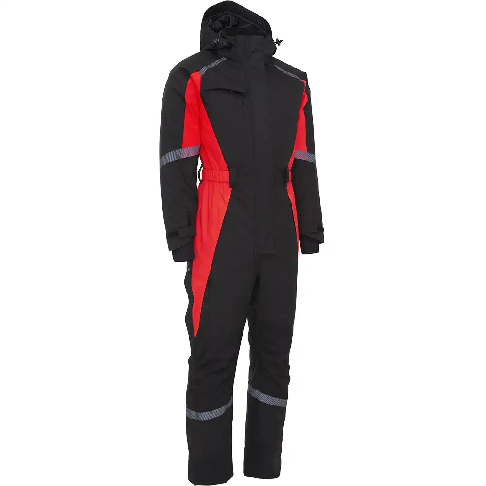 Damen Winteroverall "088004W" Working schwarz/rot in XXL - Thumbnail 1