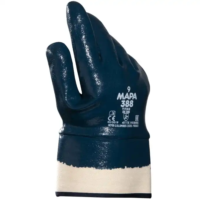 Nitril Arbeitshandschuhe "Titan" 388 in 9 (L) - Bild 1