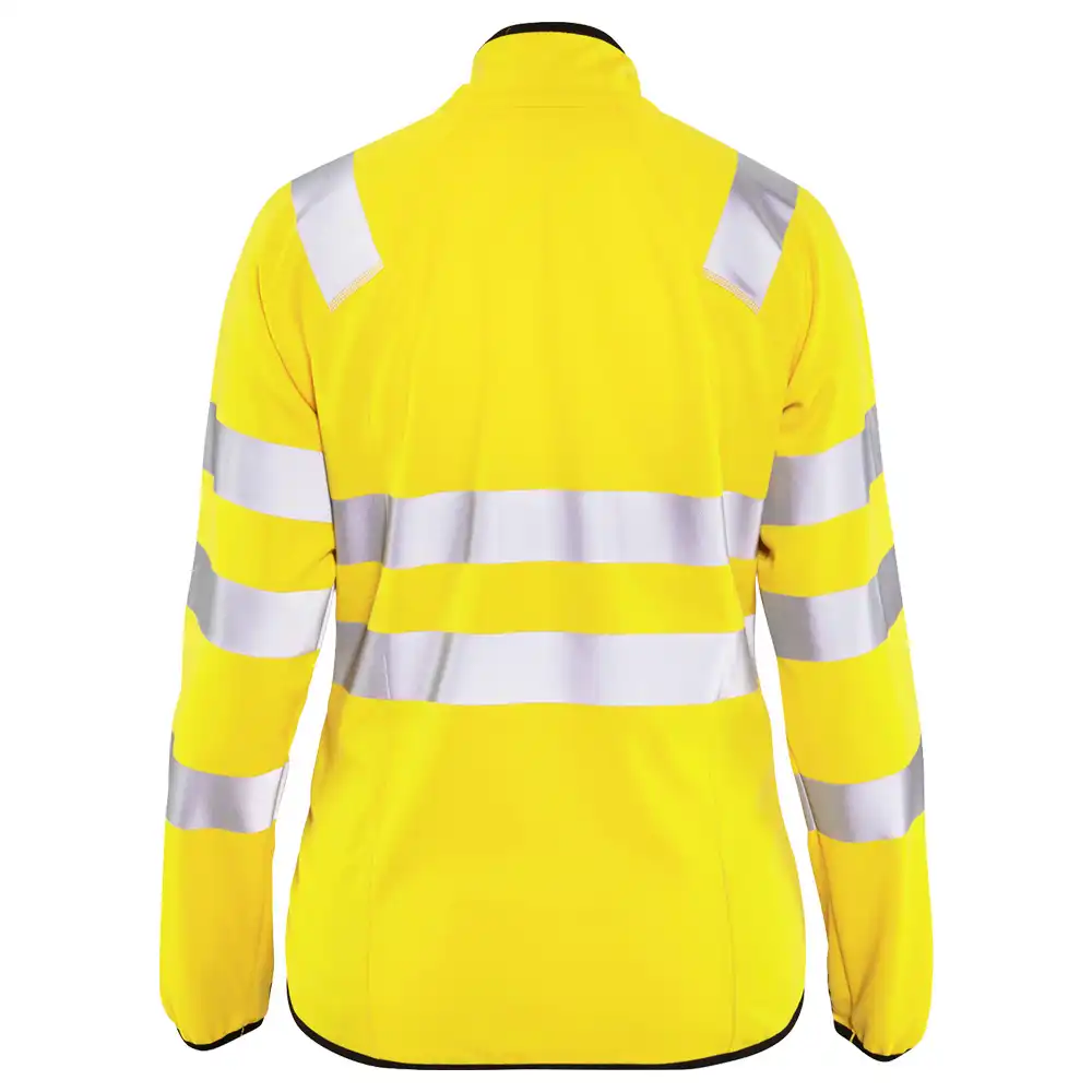 Damen Warnschutz Softshelljacke "4926" in gelb, 3XL - Thumbnail 2