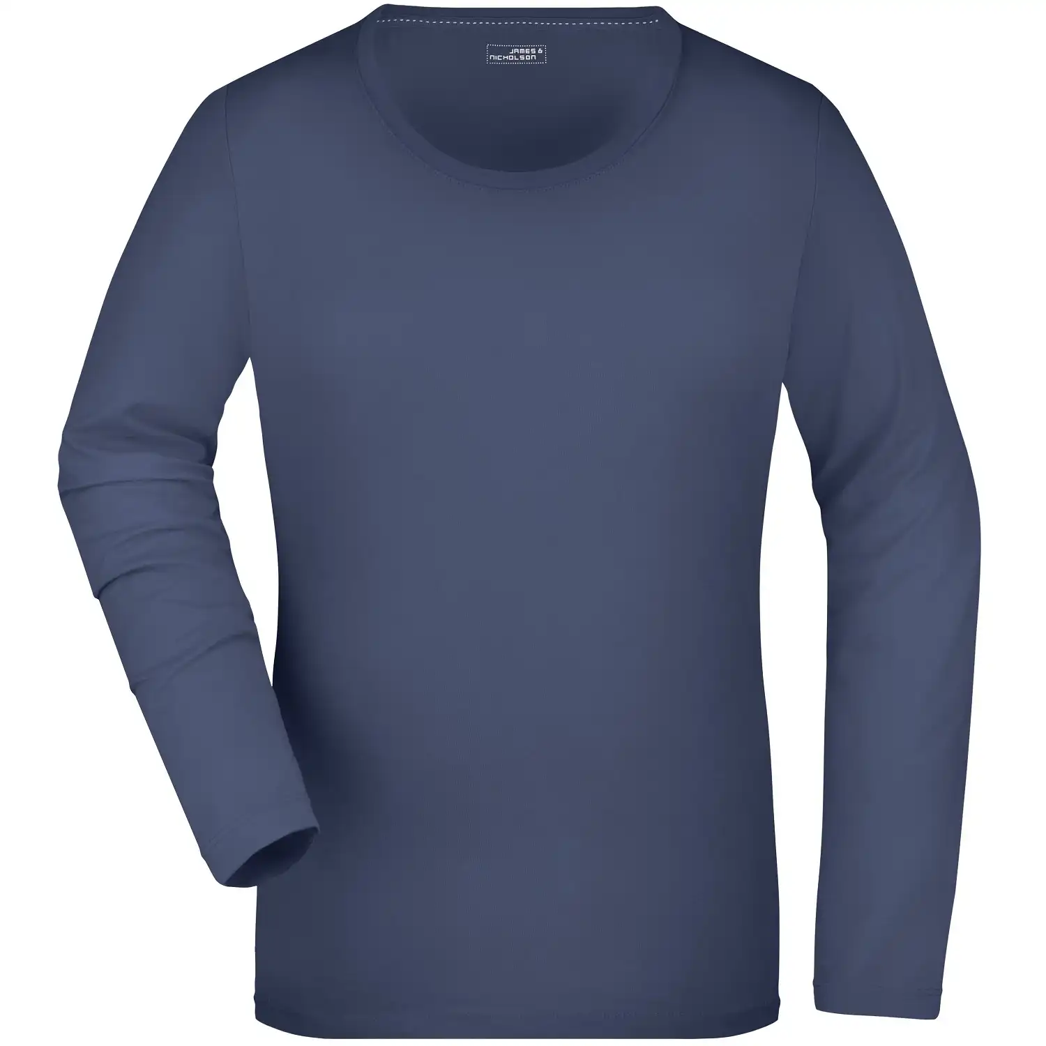 Damen Langarmshirt "JN927" in navy, L - Thumbnail 1
