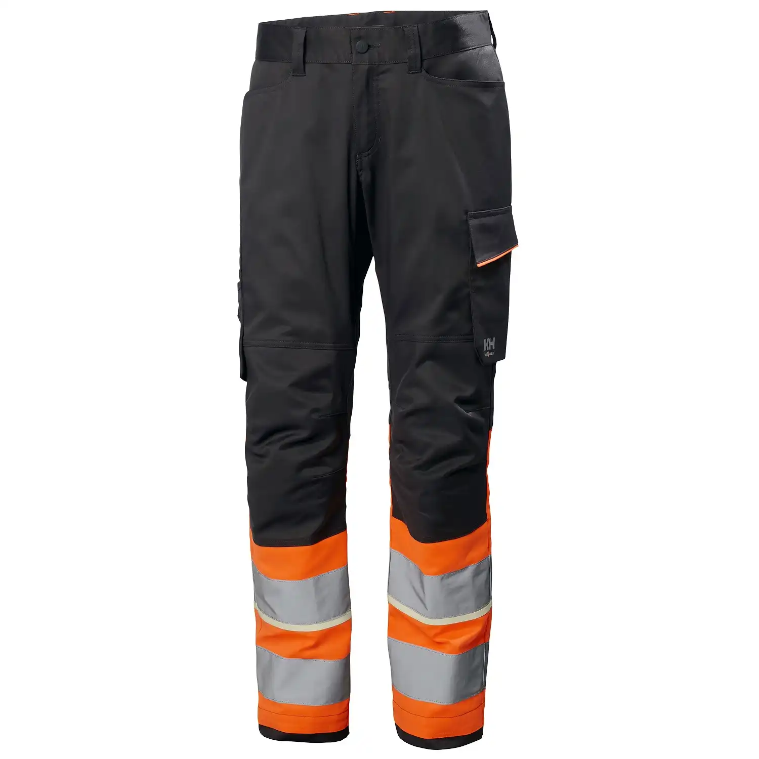 Warnschutz Bundhose Kl. 1 "UC-ME" in orange/schwarz, C44 - Thumbnail 1