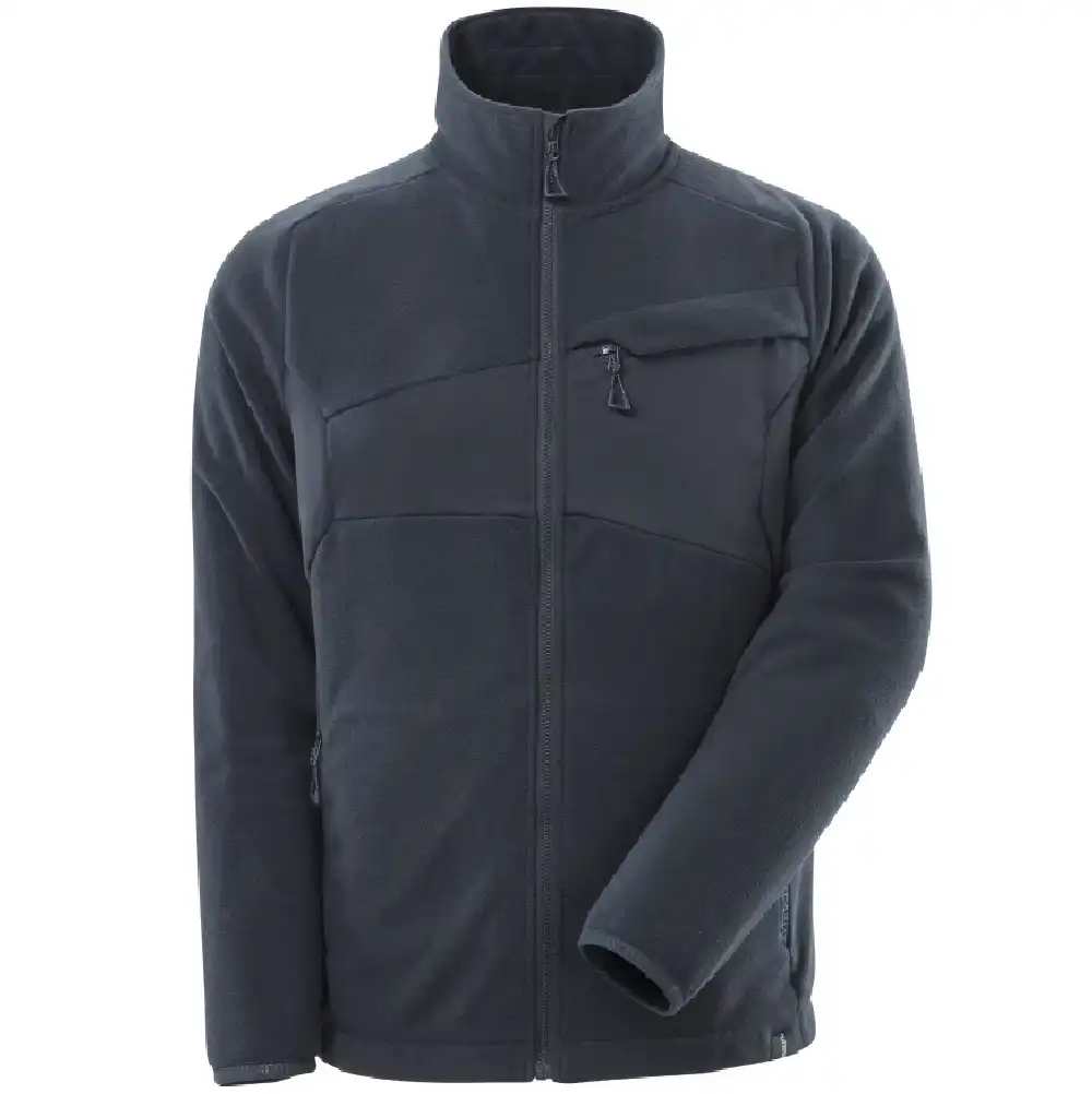 Fleecejacke "ACCELERATE" Antipilling in schwarzblau, XXL - Thumbnail 1