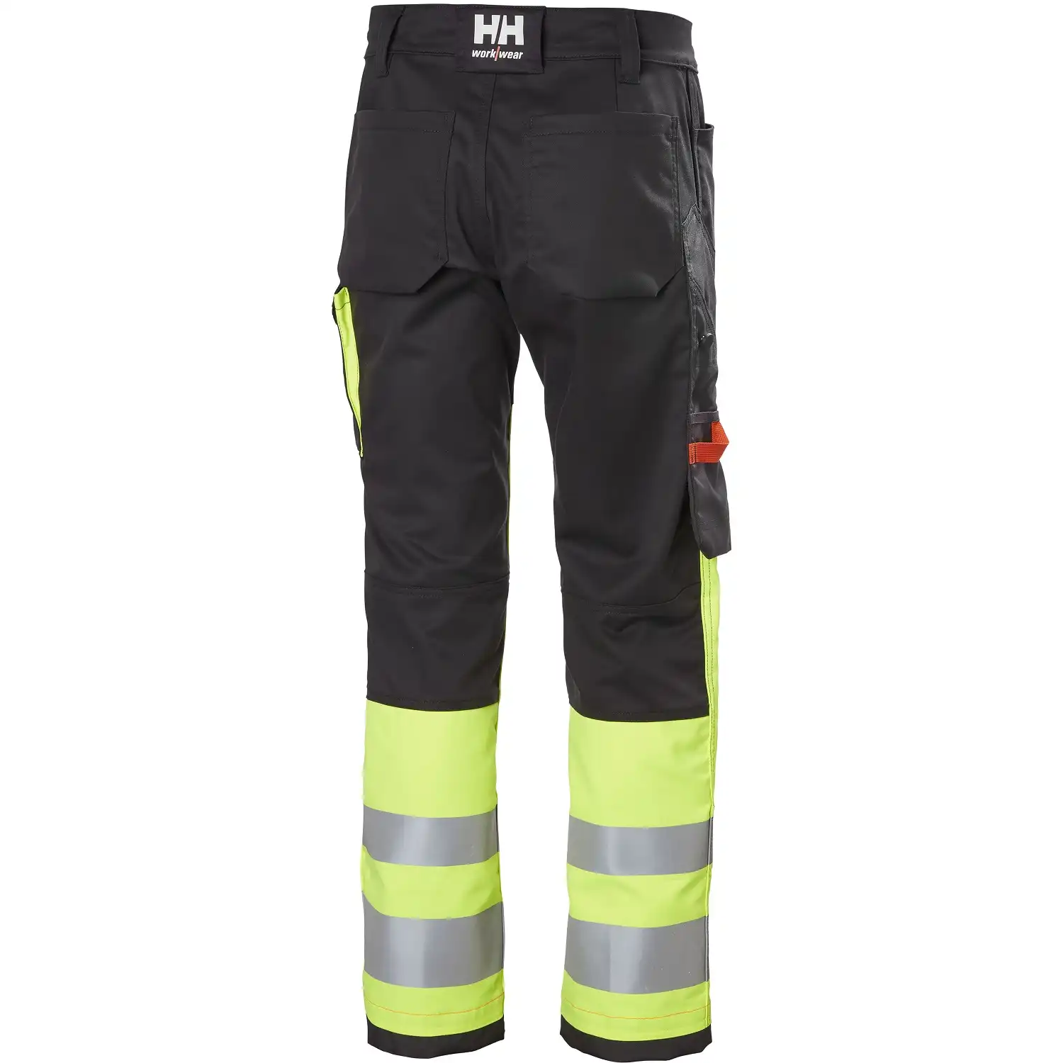 Warnschutz Bundhose Kl. 1 "ALNA 2.0" in gelb/schwarz, D108 - Thumbnail 2