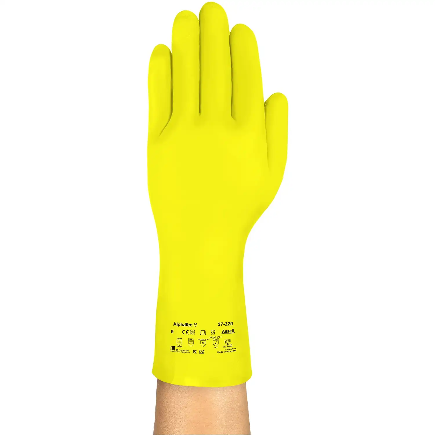 Nitril Chemikalienschutzhandschuhe "AlphaTec®" 37-320 in 9 (L) - Thumbnail 1