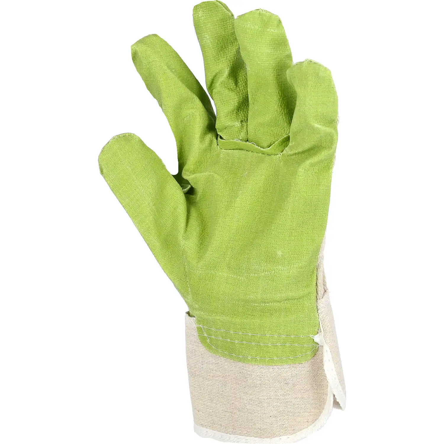 Kunstleder-Arbeitshandschuhe "KLH" grün in 10 (XL) - Thumbnail 3