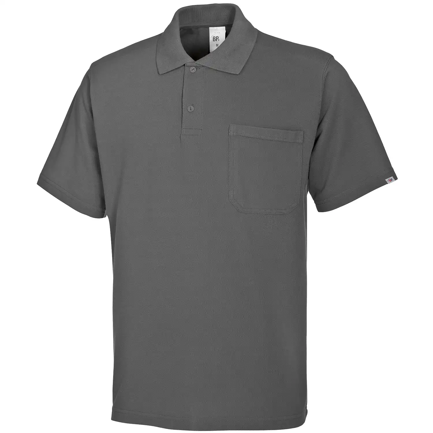 Poloshirt Unisex "1612" in dunkelgrau, L - Bild 1