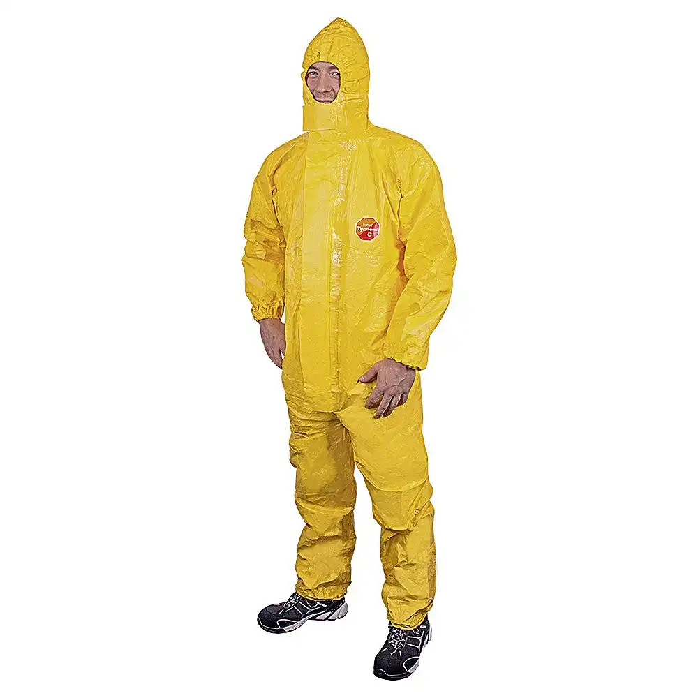 Chemie-Schutzoverall Typ 3/4/5/6 "Tychem® C" in M - Thumbnail 1