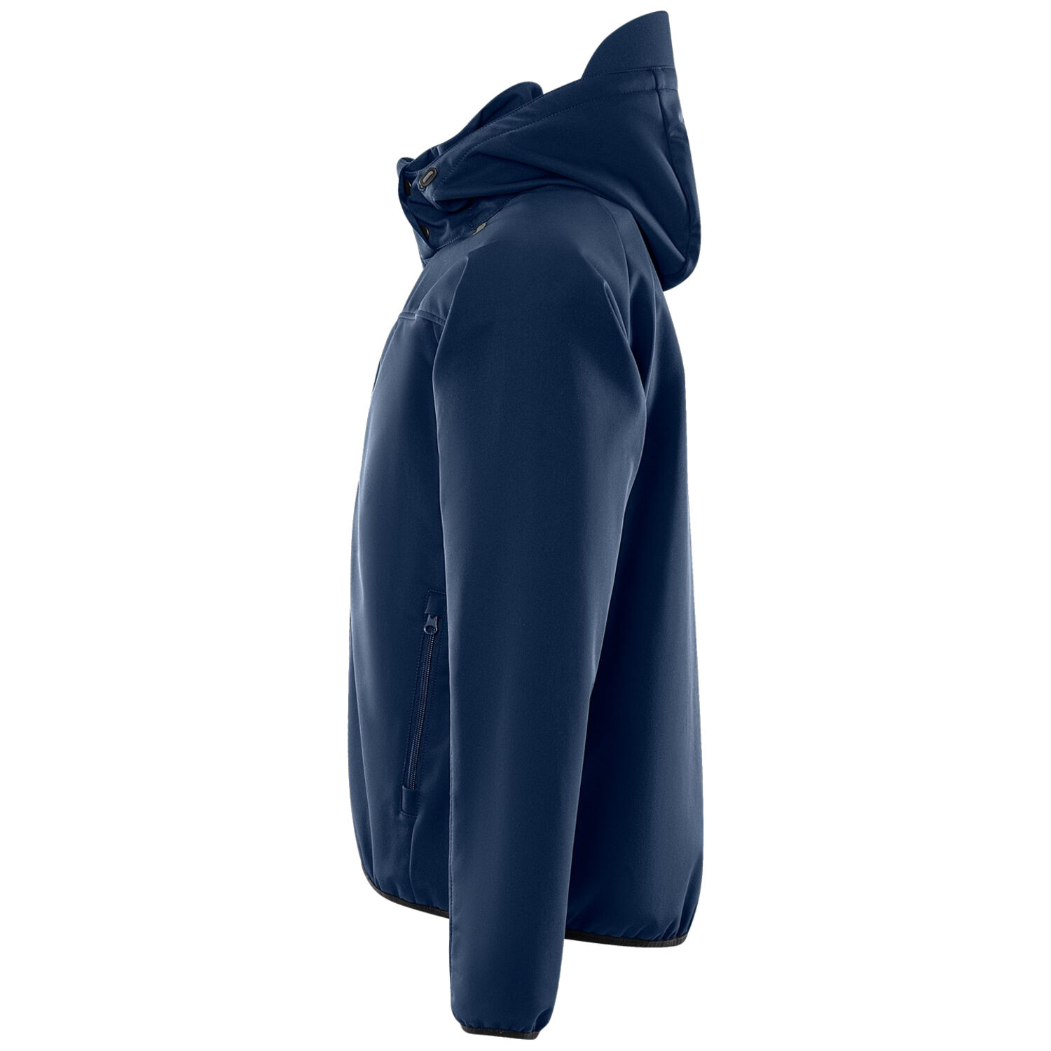 Softshell-Jacke "4655 GBF" in marine/grau, XXS - Thumbnail 2