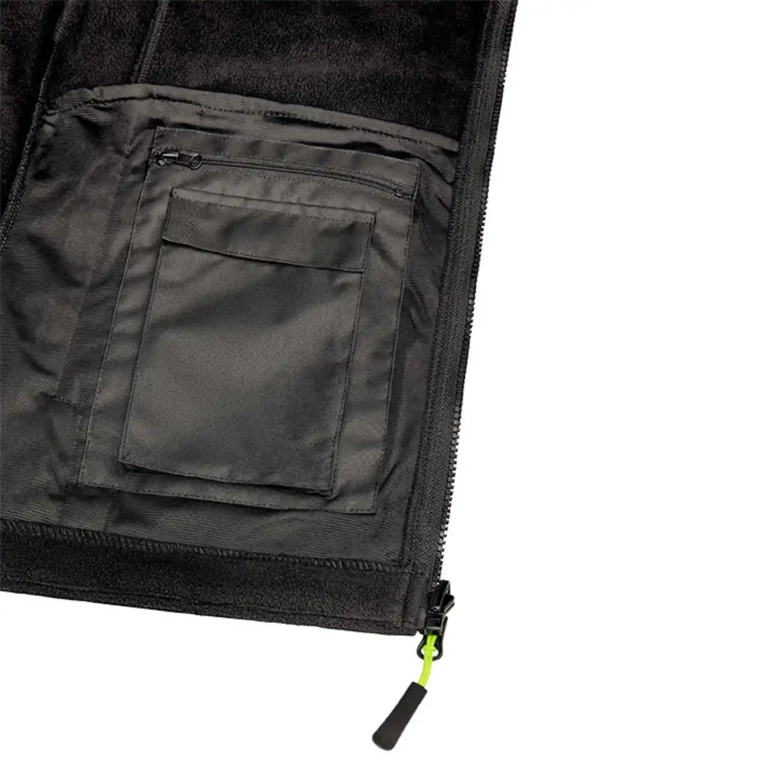 Strick-Fleecejacke "MAINE" grau-melange in XXL - Thumbnail 6