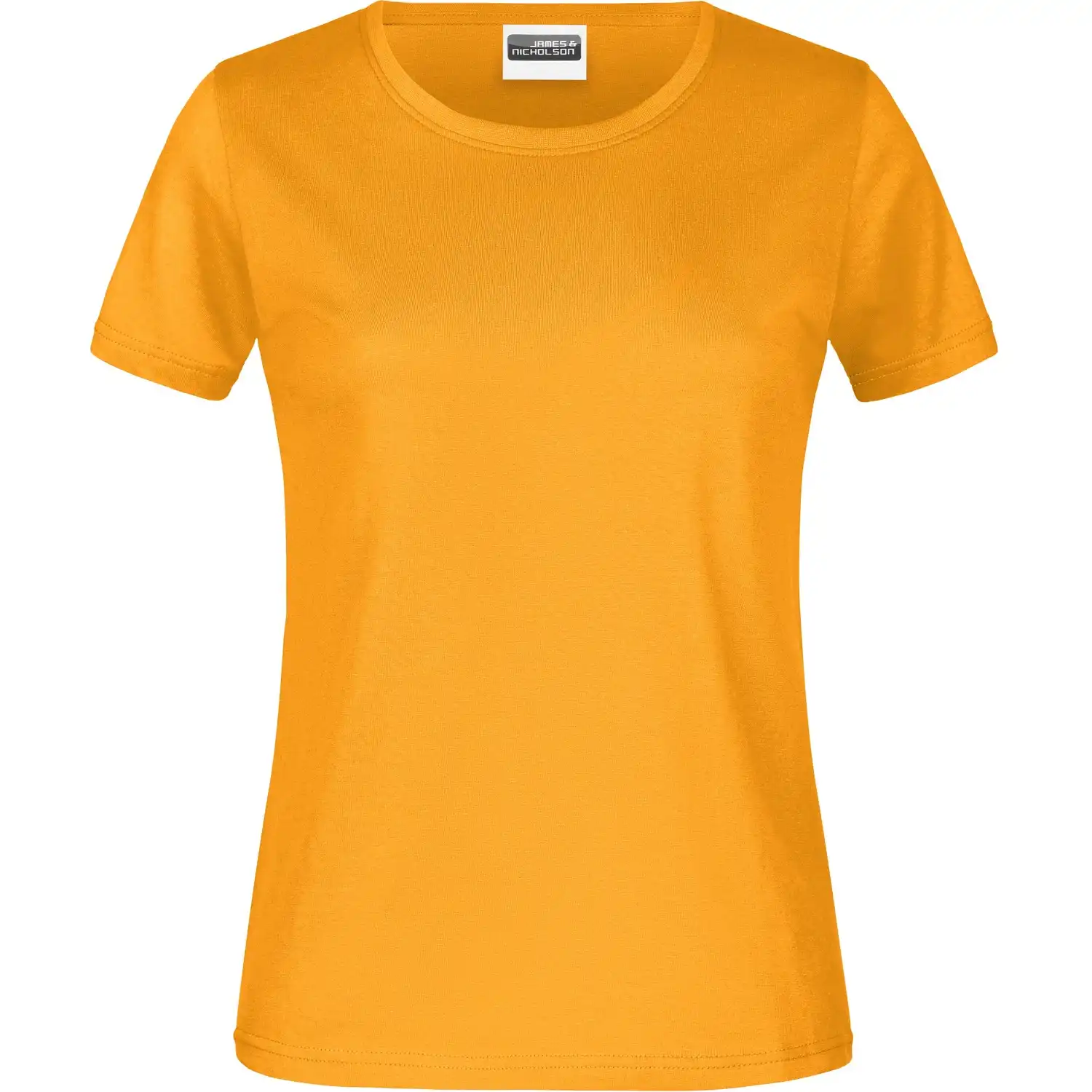 Damen Basic T-Shirt 180g/m² "JN789" in gold-yellow, L - Bild 1