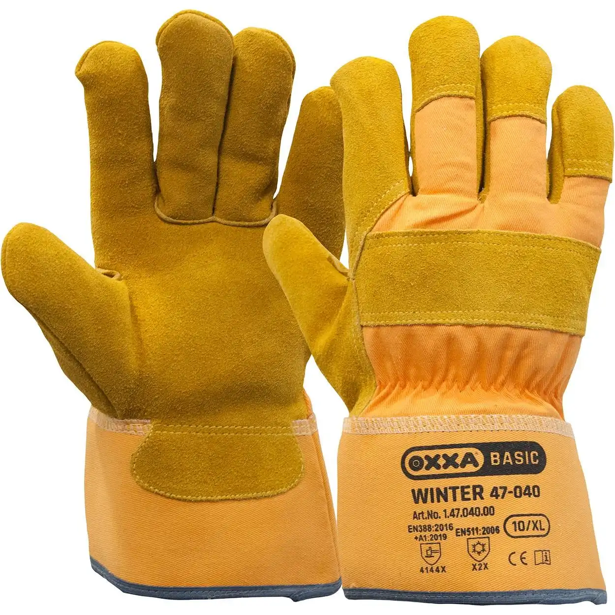 Rindslederhandschuhe Winter 47-040 Größe 10 - Bild 1