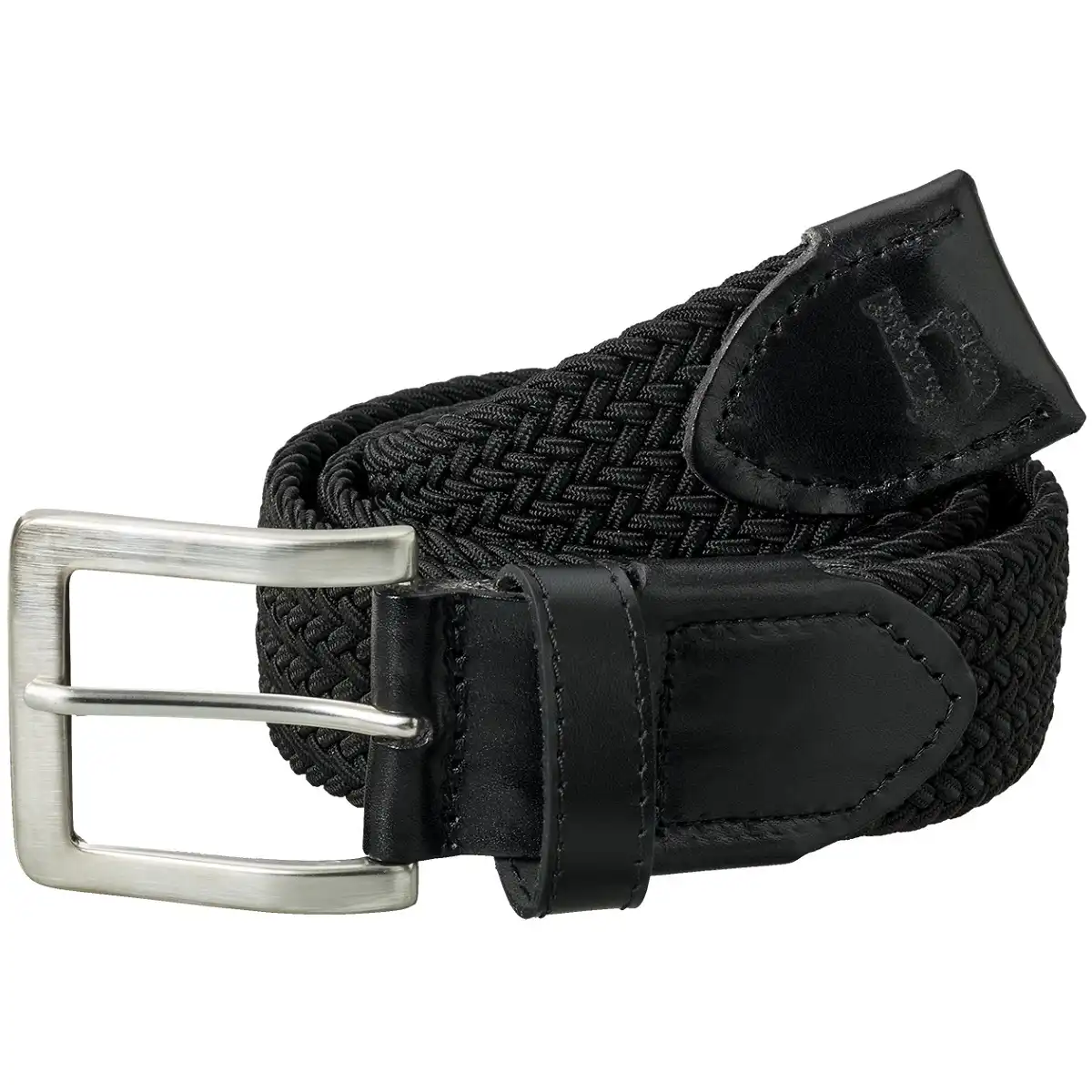 Stretch Textilgürtel "MILANO" in black, 80-95 cm - Bild 1