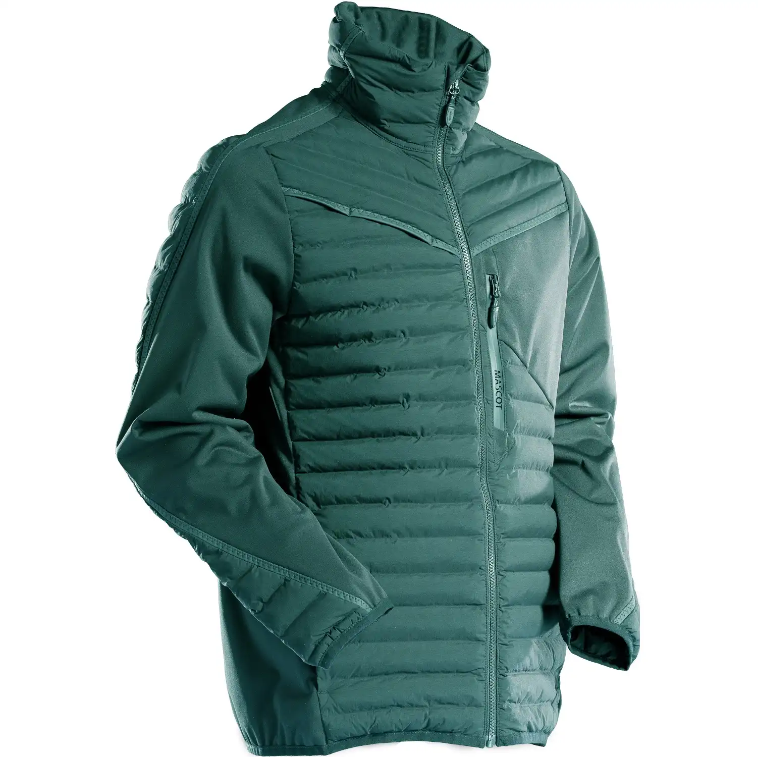 Steppjacke "22115-607" Customized in waldgrün, XS - Bild 1