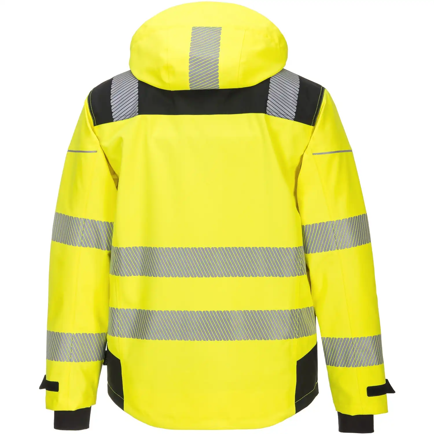 Warnschutz Regenjacke "PW360" PW3 Extreme in gelb/schwarz, L - Thumbnail 2